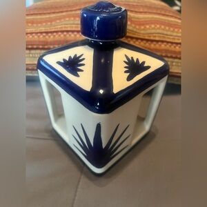 Collector Tonala Pottery Tequila Decanter